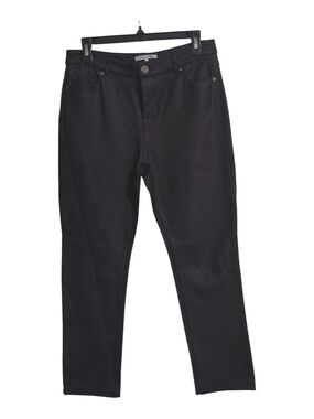 Tempo Paris Plum Animal Print Boot Cut Pants